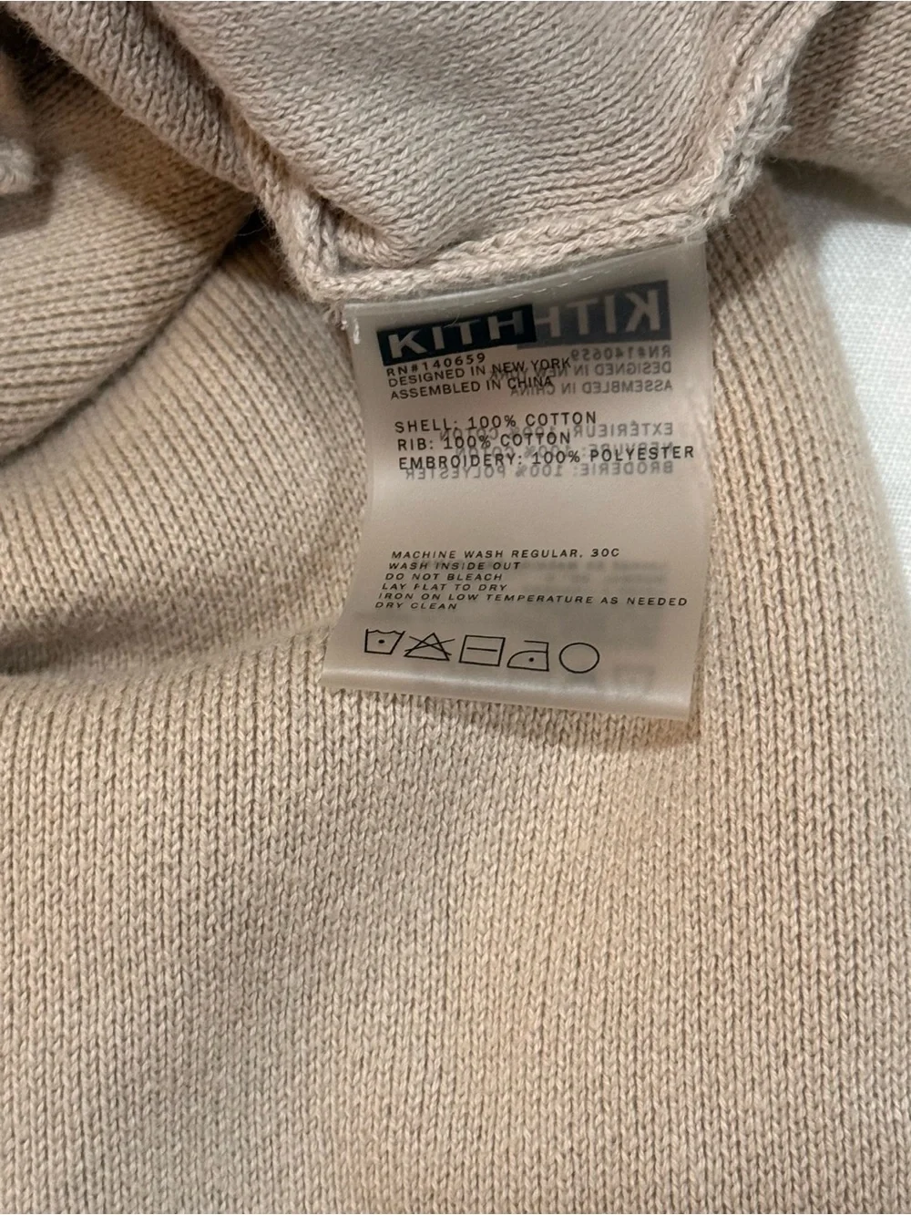 Kith cropped crewneck